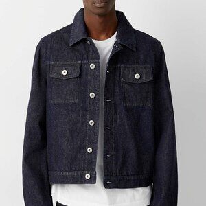 BNWT AW22 LANVIN INDIGO DENIM JACKET 48